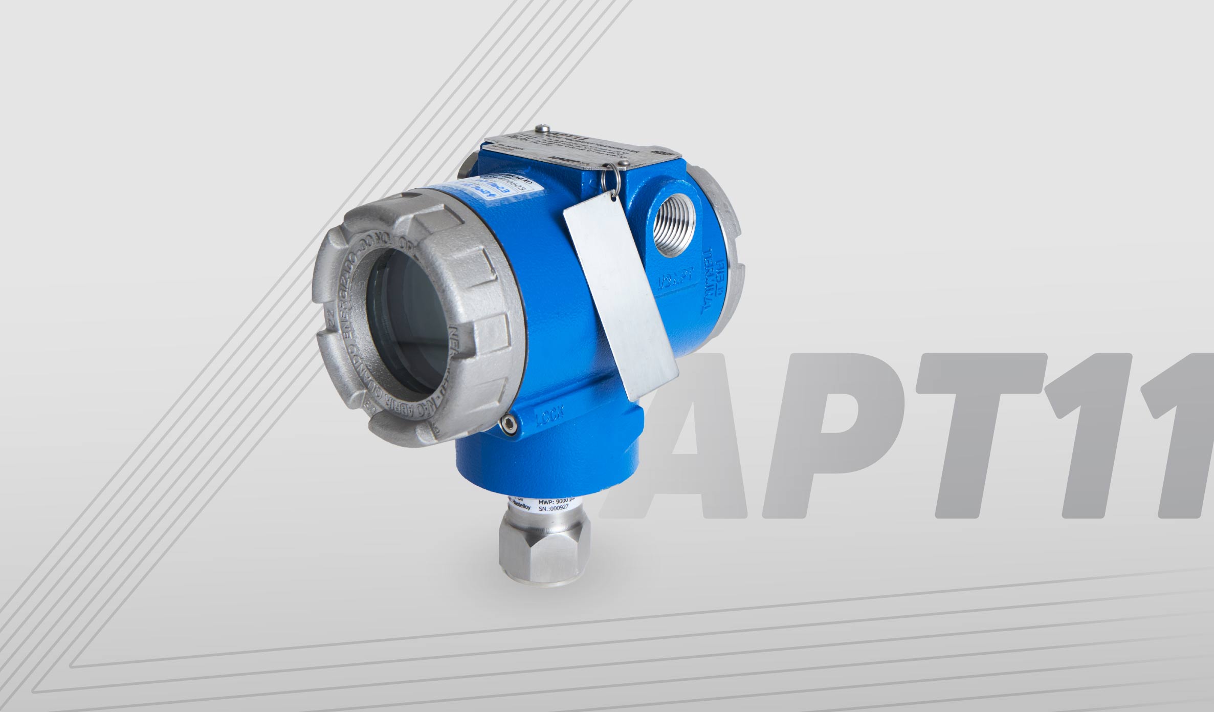 APT11 - HART® pressure transmitter with direct mounting