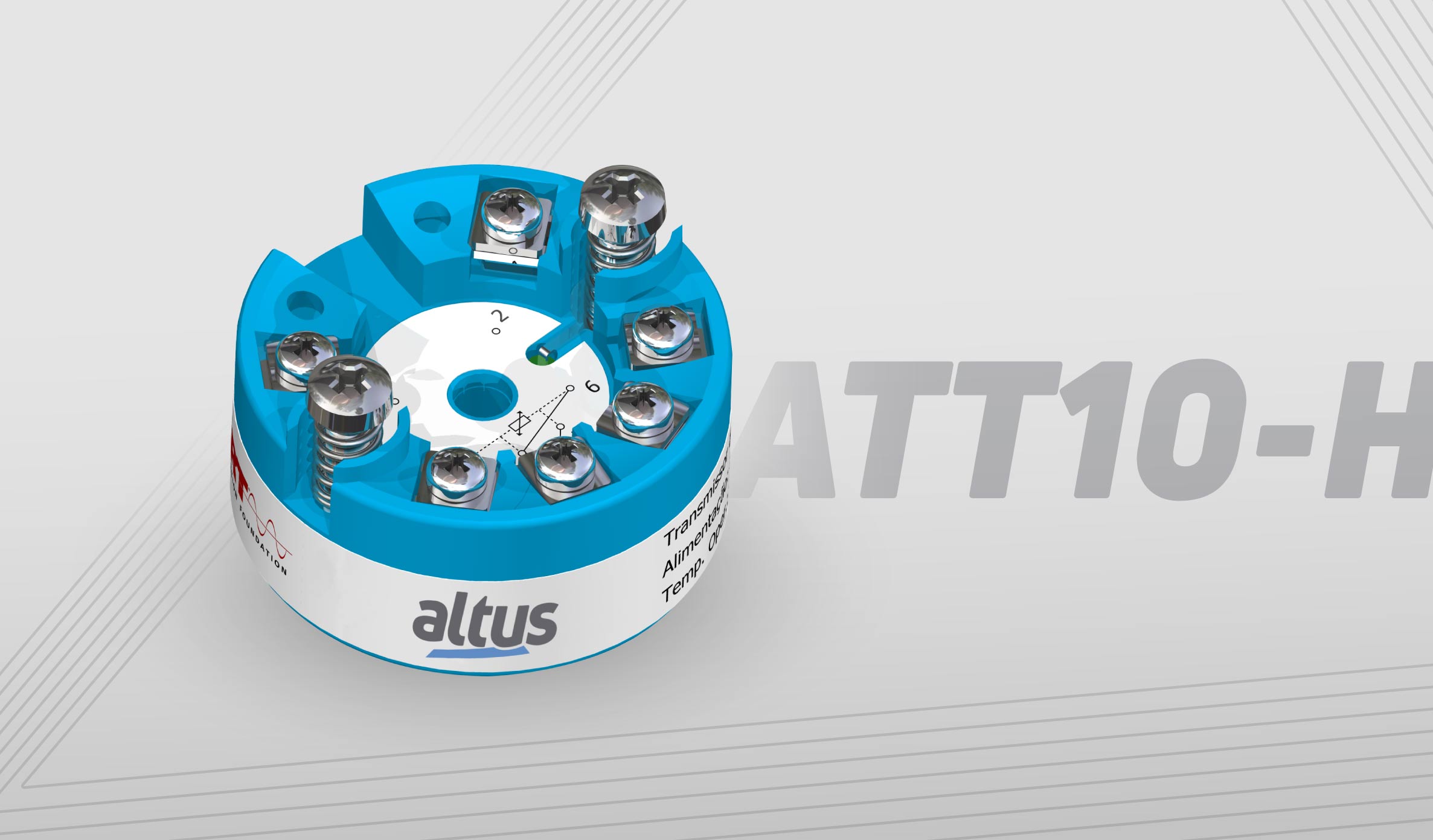 ATT10-H – Head-mounted HART® temperature transmitter