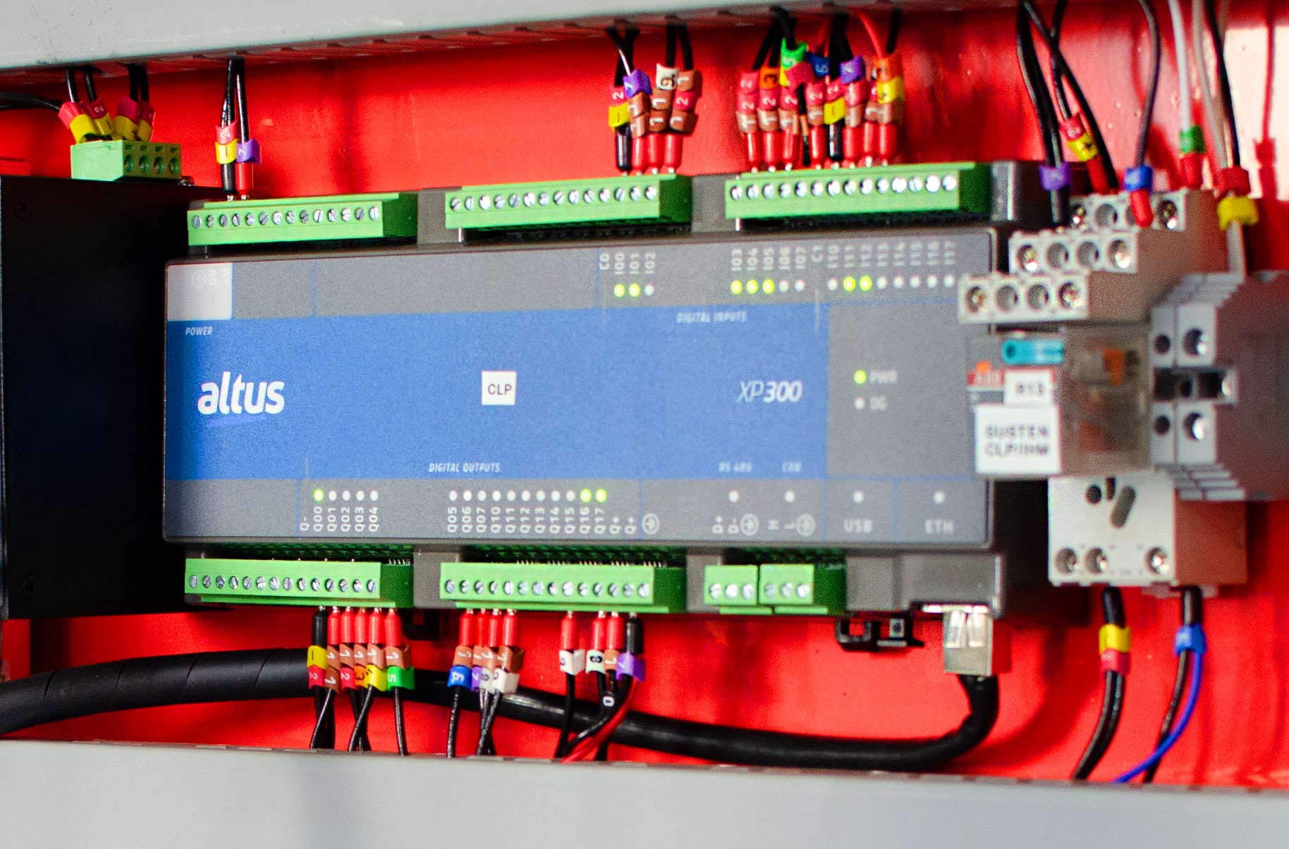 A broad range of PLCs with built-in communication