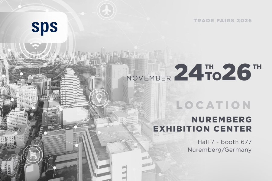 We will be at Europe’s leading automation fair: SPS 2026